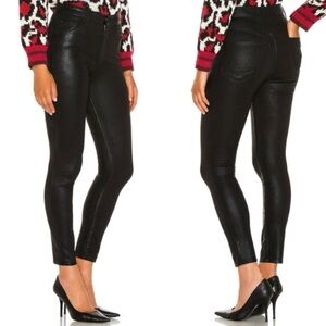 MOTHER Black Skinny Jeans